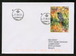 ANDORRA Correos (2023) Fauna Cotxa Fumada, Phoenicurus Ochruros, Black Redstart, Rougequeue Noir - First Day Cover - Cartas & Documentos