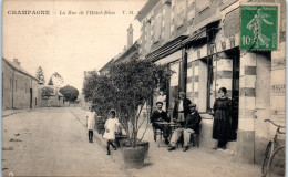 95 CHAMPAGNE - La Rue De L'Hotel Dieu  - Champagne Sur Oise