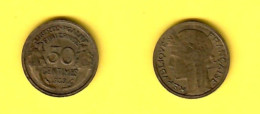 FRANCE   50 CENTIMES 1939 (KM # 894) #7562 - 50 Centimes