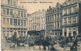 Bruxelles    Grand'Place   Marche Aux Fleurs      2 Scans - Marchés