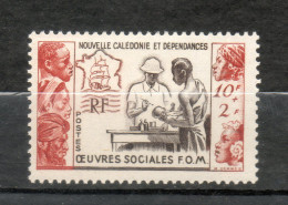 Nlle CALEDONIE N° 278   NEUF AVEC CHARNIERE COTE  9.50€    OEUVRES SOCIALES - Nuevos