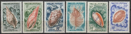 Wallis Et Futuna Faune Coquillages  N°162/167 *neuf Charnière - Unused Stamps