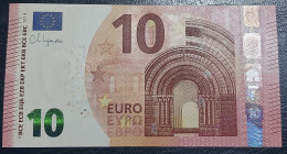 10 EURO Y012G1 Serie Lagarde Greece Perfect UNC - 10 Euro