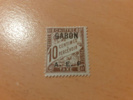 TIMBRE   GABON    TAXE   N  2       COTE  0,50  EUROS    NEUF  TRACE  CHARNIERE - Postage Due