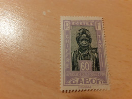 TIMBRE   GABON    TAXE   N  19       COTE  9,00  EUROS    NEUF  SG - Postage Due