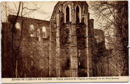 Ruines De L'Abbaye De Villers - Choeur Extérieur De L'Eglise Et Transept - Villers-la-Ville