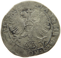 NETHERLANDS CAMPEN KAMPEN 6 STUIVERS 1612-1619  #t155 0277 - Provincial Coinage