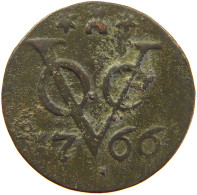 NETHERLANDS ZEELAND DUIT 1766  #s024 0127 - Monedas Provinciales