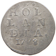 NETHERLANDS HOLLAND 2 STUIVERS 1778  #t156 0171 - Monnaies Provinciales