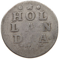 NETHERLANDS HOLLAND 2 STUIVERS 1755  #t156 0085 - Monedas Provinciales