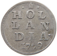 NETHERLANDS HOLLAND 2 STUIVERS 1779  #t156 0101 - Monete Provinciali