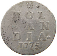 NETHERLANDS HOLLAND 2 STUIVERS 1775  #a033 0593 - Monedas Provinciales