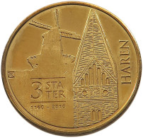 NETHERLANDS HAREN 3 STATER 2010  #sm04 0675 - Monnaies Provinciales