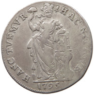 NETHERLANDS GELDERLAND GULDEN 1795  #t154 0401 - Provincial Coinage