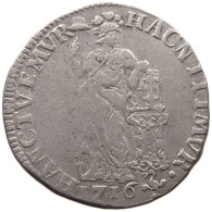 NETHERLANDS GELDERLAND GULDEN 1716  #t154 0403 - Monedas Provinciales