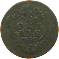 NETHERLANDS GELDERLAND DUIT 1759  #s044 0341 - Monedas Provinciales