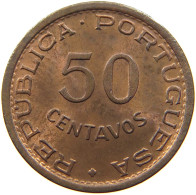 MOZAMBIQUE 50 CENTAVOS 1957  #t059 0413 - Mozambique