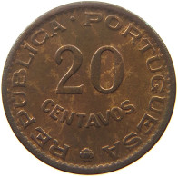 MOZAMBIQUE 20 CENTAVOS 1961  #s052 0139 - Mozambique