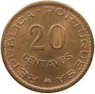 MOZAMBIQUE 20 CENTAVOS 1961  #s045 0159 - Mosambik