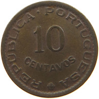 MOZAMBIQUE 10 CENTAVOS 1960  #s045 0151 - Mosambik