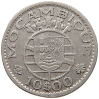 MOZAMBIQUE 10 ESCUDOS 1955  #s031 0129 - Mosambik