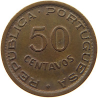 MOZAMBIQUE 50 CENTAVOS 1957  #s045 0149 - Mozambico