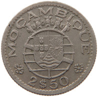 MOZAMBIQUE 2 1/2 ESCUDOS 1954  #s022 0013 - Mozambico