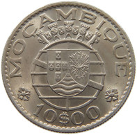 MOZAMBIQUE 10 ESCUDOS 1974  #c080 0091 - Mosambik