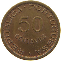 MOZAMBIQUE 50 CENTAVOS 1957  #c016 0431 - Mosambik