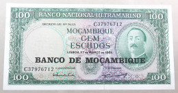 MOZAMBIQUE 100 METICAIS 1961  #alb050 0005 - Mozambique