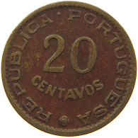 MOZAMBIQUE 20 CENTAVOS 1961  #a094 0267 - Mozambico