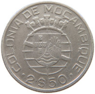 MOZAMBIQUE 2 1/2 ESCUDOS 1950  #a082 0443 - Mozambico