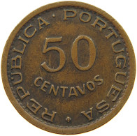 MOZAMBIQUE 50 CENTAVOS 1957  #a014 0059 - Mozambique