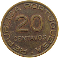 MOZAMBIQUE 20 CENTAVOS 1941  #a010 0445 - Mosambik