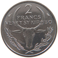 MADAGASCAR 2 FRANCS 1965 ESSAI  #alb065 0317 - Madagaskar