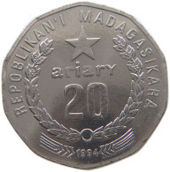 MADAGASCAR 20 ARIARY 1994  #c036 0481 - Madagaskar