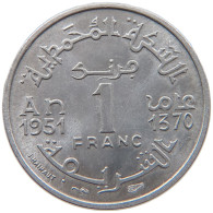 MOROCCO FRANC 1951  #s029 0099 - Maroc