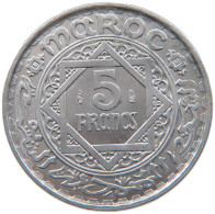 MOROCCO 5 FRANCS 1370  #s019 0081 - Maroc