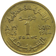 MOROCCO FRANC 1945  #a094 0571 - Maroc