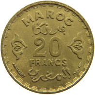 MOROCCO 20 FRANCS 1371  #a093 0859 - Maroc