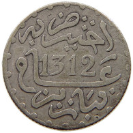 MOROCCO 1/2 DIRHAM 1312  #a091 0853 - Maroc