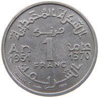 MOROCCO FRANC 1951  #a089 0153 - Maroc