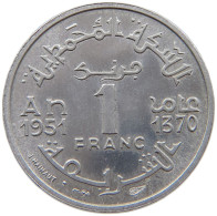 MOROCCO FRANC 1951  #a089 0155 - Maroc