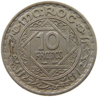 MOROCCO 10 FRANCS 1366  #a088 0227 - Maroc