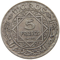 MOROCCO 5 FRANCS 1352  #a081 0687 - Maroc