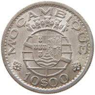 MOZAMBIQUE 10 ESCUDOS 1952  #t123 0389 - Mozambico