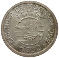 MOZAMBIQUE 5 ESCUDOS 1949 MOZAMBIQUE 5 ESCUDOS 1949 PROVA #t065 0669 - Mozambico