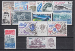 TAAF 1984 Year Set 14v ** Mnh (59122) - Full Years