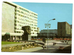 Karl-Max-Stadt - Karl-Max-Alle Met Karl-Max-Monument - Chemnitz (Karl-Marx-Stadt 1953-1990)