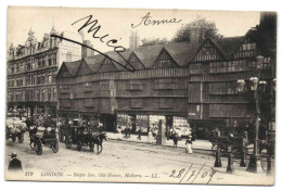 London - Staple Inn, Old Houses, Holborn - London Suburbs